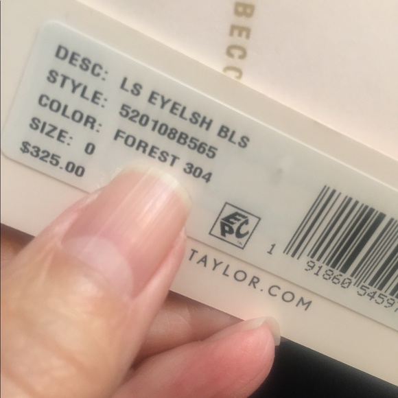 Rebecca Taylor Eyelash Blouse - Picture 11 of 12